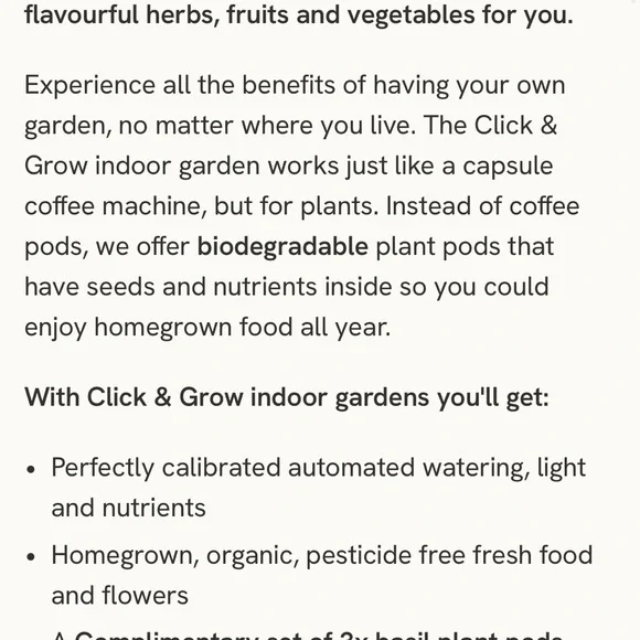 Click & Grow Smart Garden - Picture 6 of 6